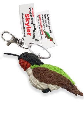 String Doll - Skyler the Hummingbird Keychain