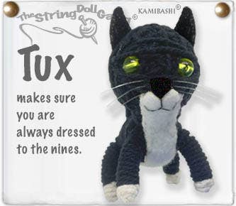 String Doll - Tux Keychain