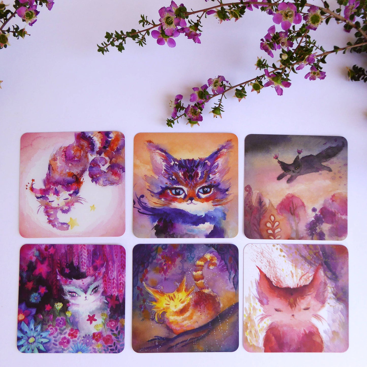 Spirit Cats Oracle Deck