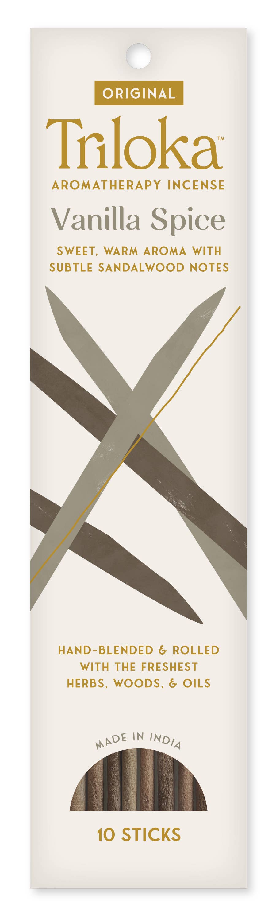 Triloka Vanilla Spice Original Incense