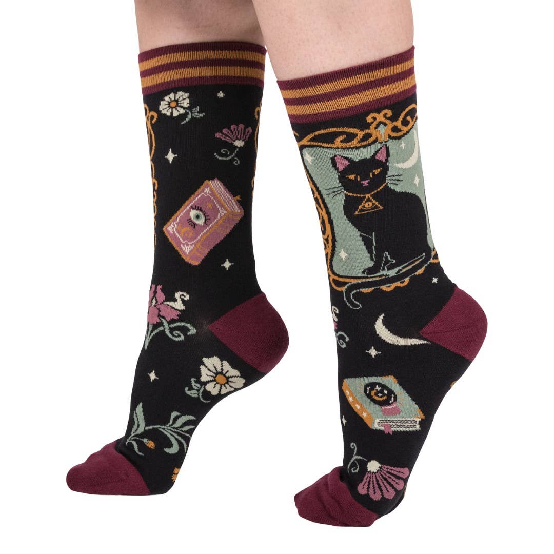 Foot Clothes - Duchess Shadowfloof's Mew World Order Crew Socks