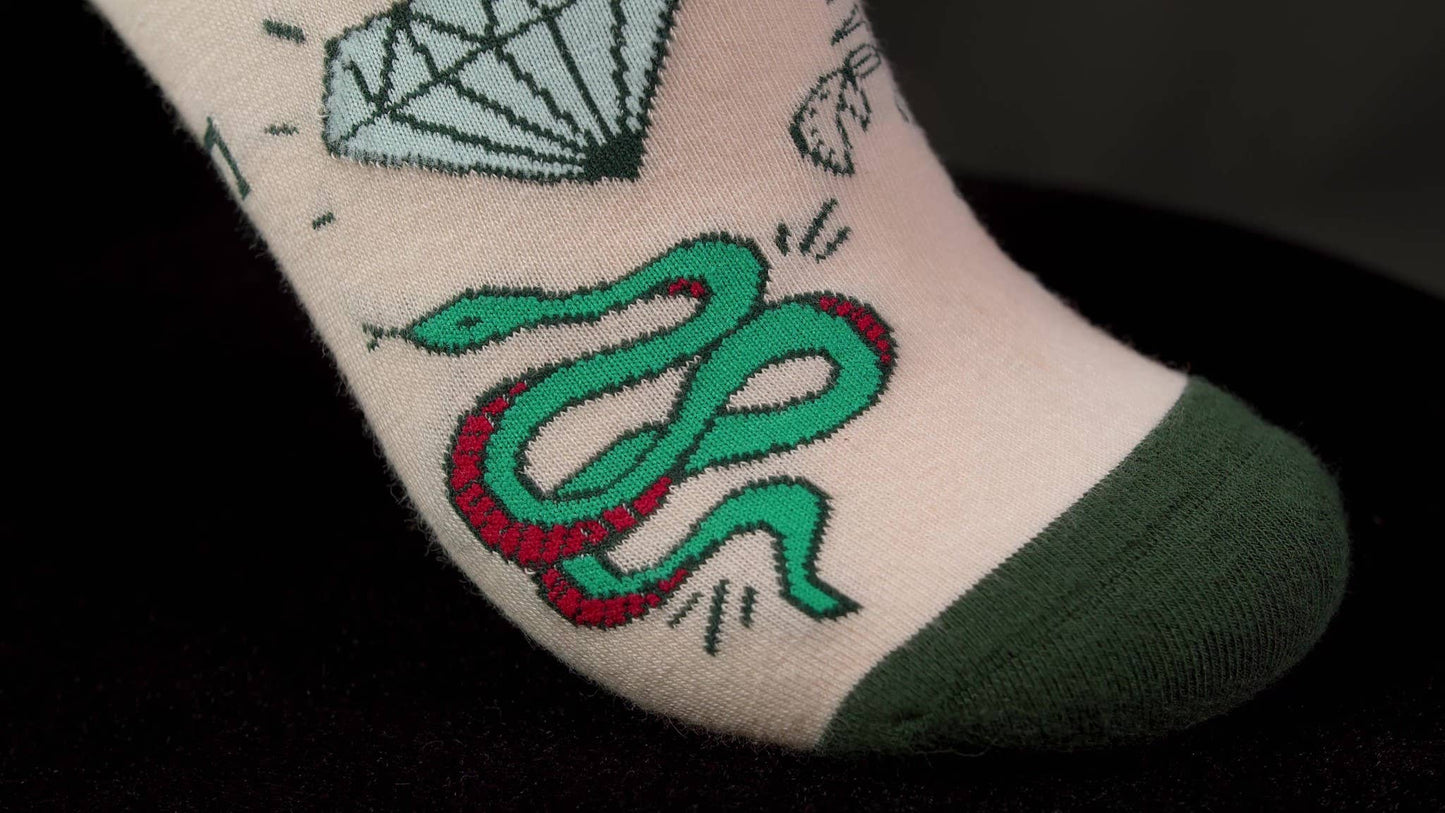 Socks - Foot Clothes - Tattooed Lady