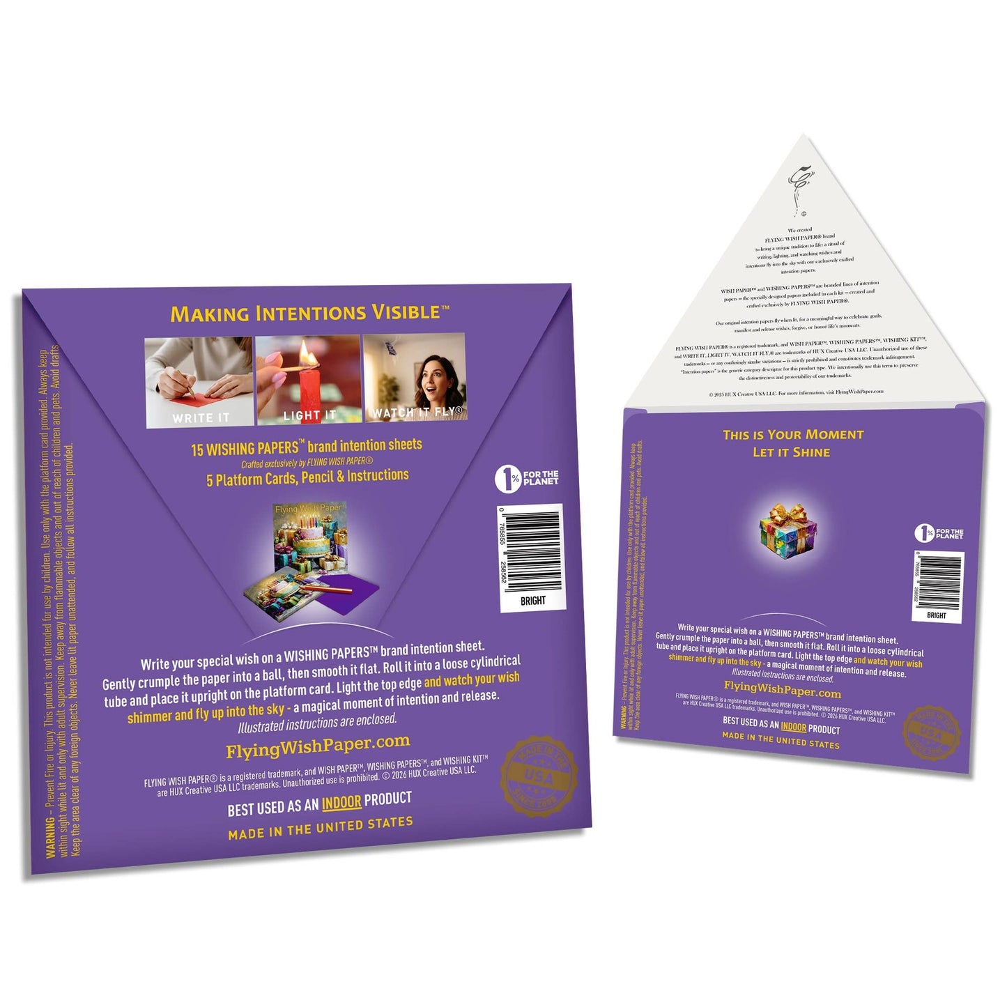 Bright - Wish Paper™ Gift Kit – Birthday Joy & Celebration