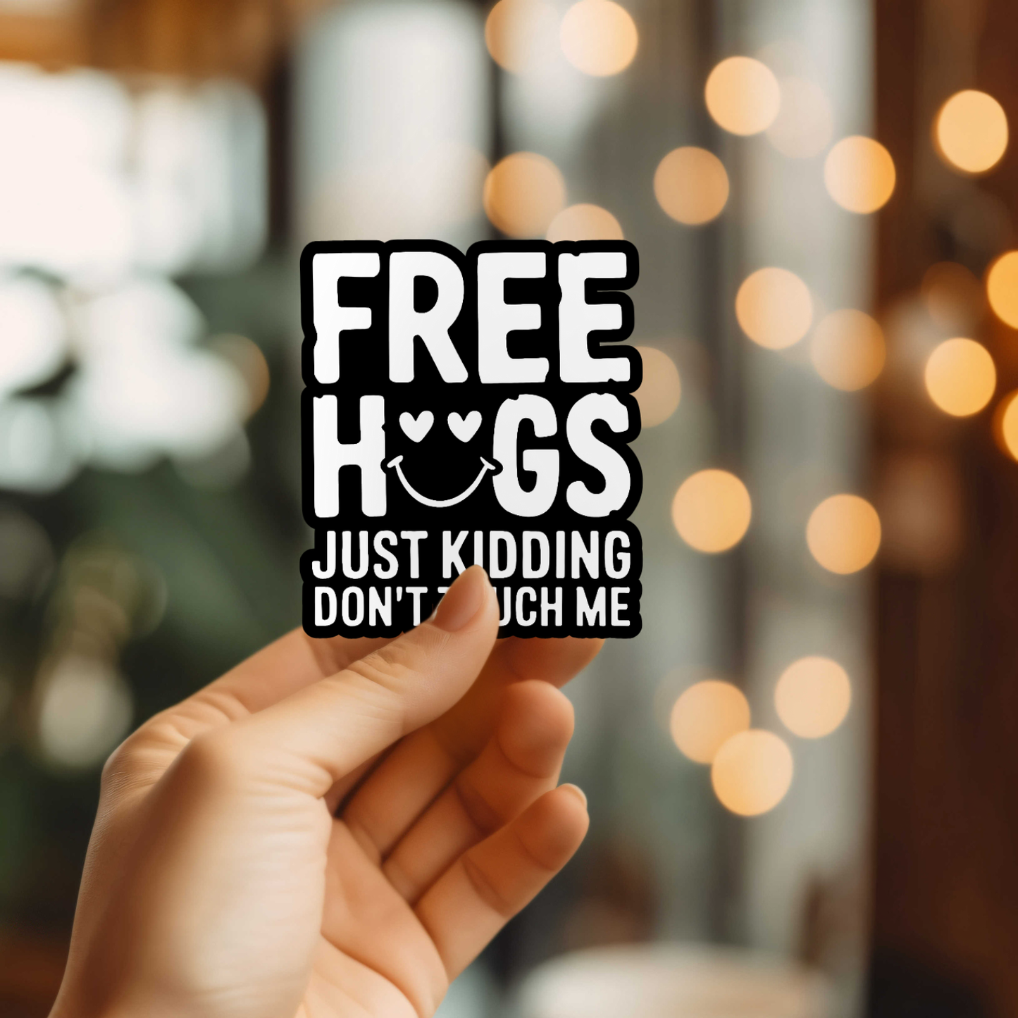 MMT Stickers - Don't Hug Me