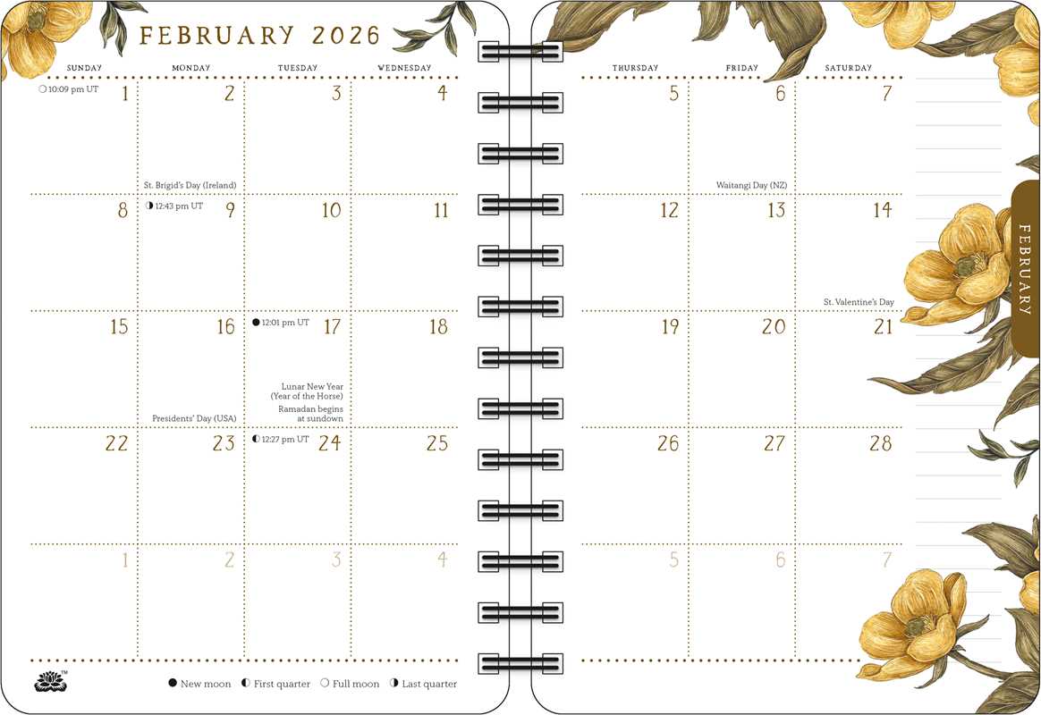 Woodland Wardens 2026 Weekly Planner by Jessica  Roux