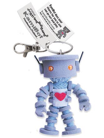 String Doll - Kamibot the Robot Keychain