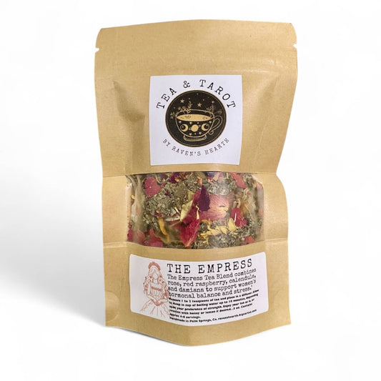 Tea & Tarot - The Empress Tea Blend | Supports women/stress relief .5 oz