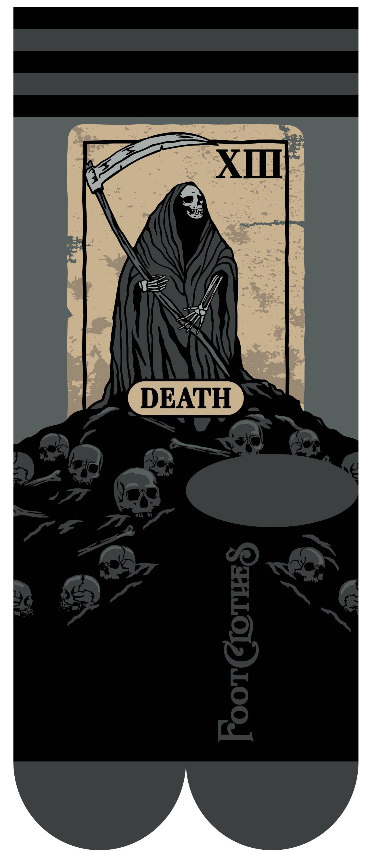 Socks - Foot Clothes - Death Tarot Card