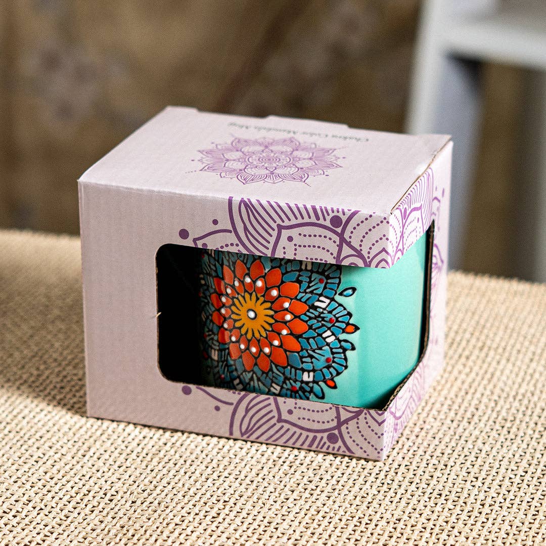 Mandala Anahata Seven Chakra 11oz Mug