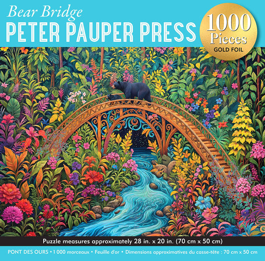 Bear Bridge 1000-Piece Jigsaw Puzzle