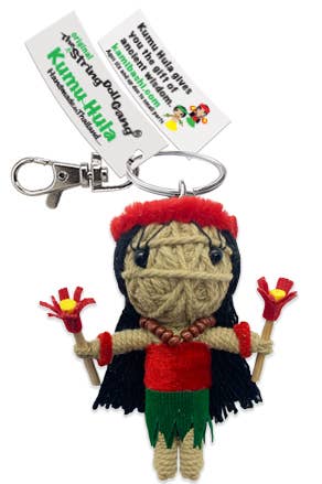 String Doll - Kumu Hula Girl Keychain