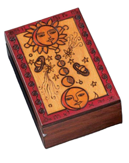 Sun/Moon Tarot Card Box