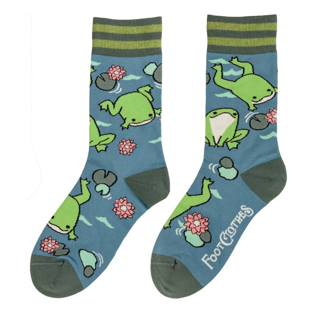 Foot Clothes - Hoppy Days Crew Socks