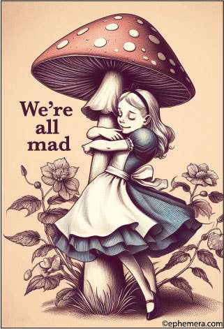 Magnet - Ephemera - We're all Mad