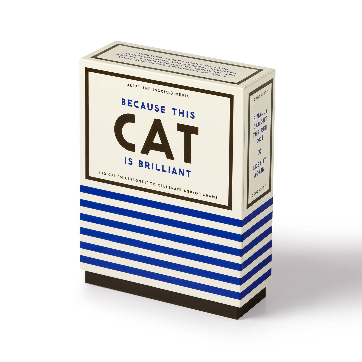 Brass Monkey Because This Cat Is Embarrassing - Pet Shame/Praise Deck