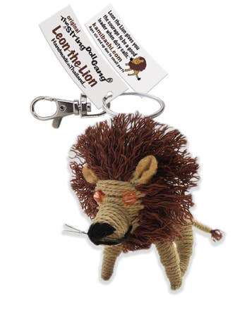 String Doll - Leon the Lion Keychain