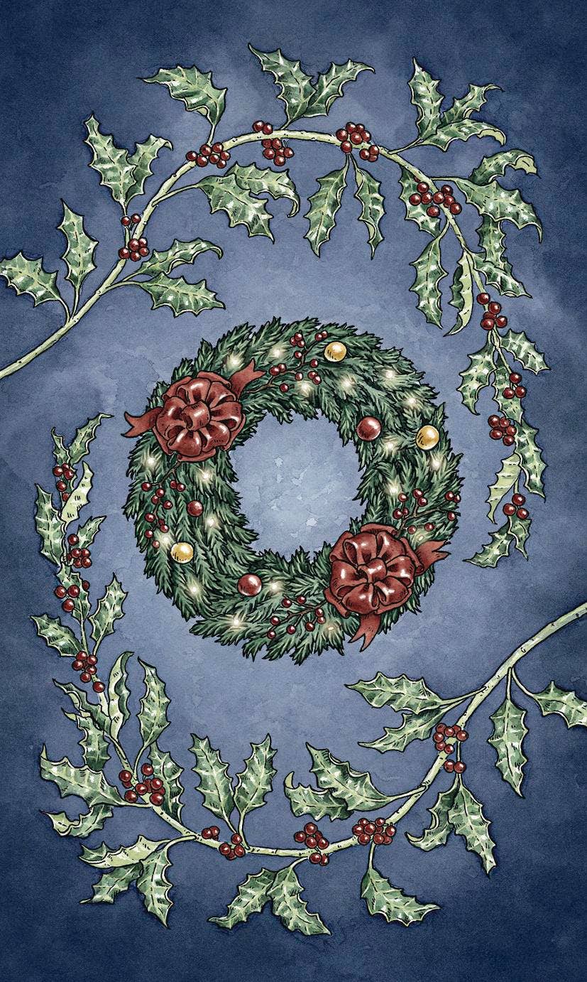 Yuletide Tarot Deck (Christmas Tarot Cards)