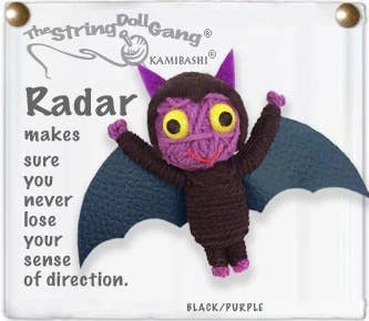 String Doll - Radar the Bat Keychain