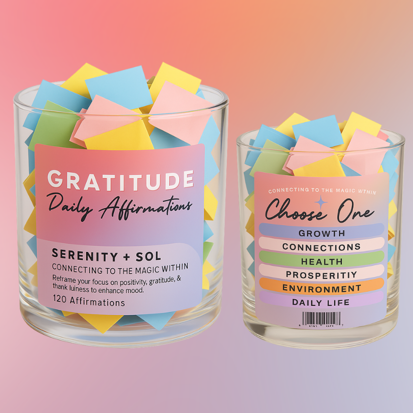 Gratitude Affirmation Jar