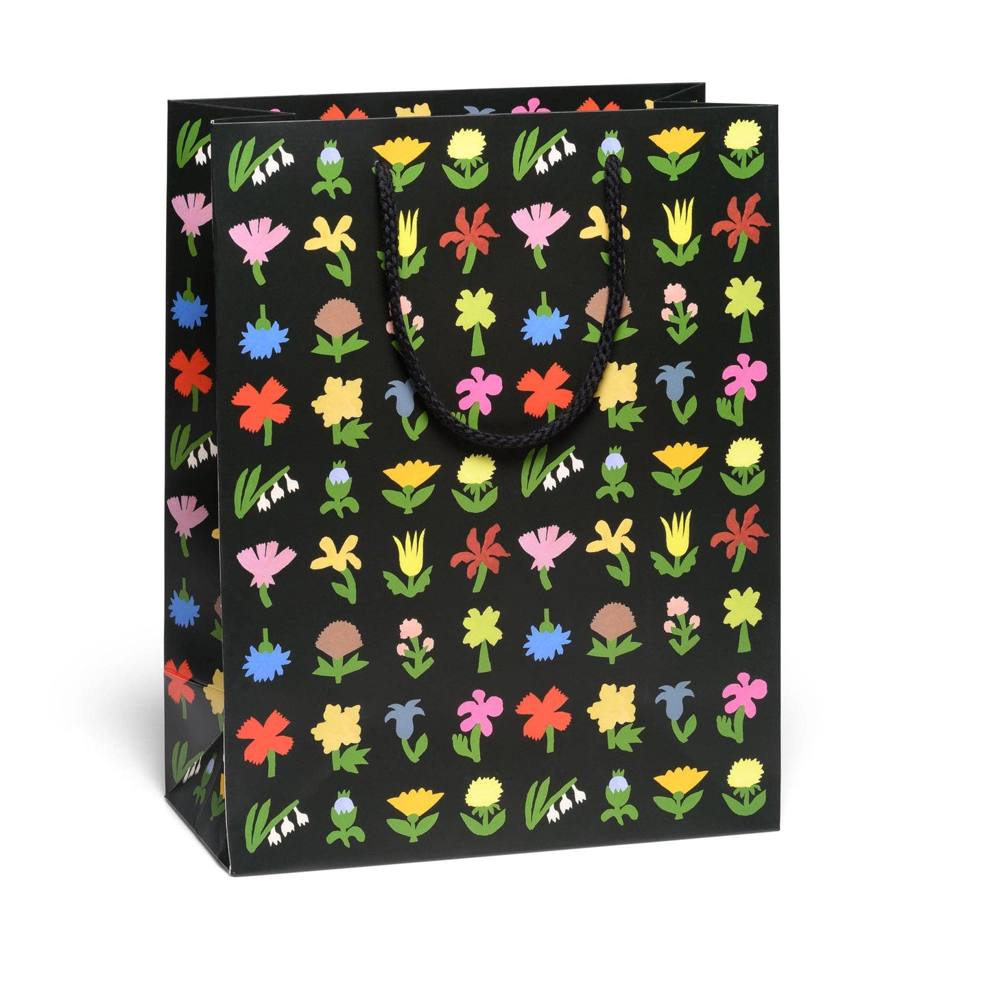 Gift Bag - Red Cap - Little Flowers - Small