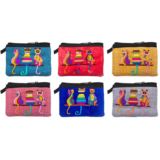 3 Cats Ecuadorian Coin Purse
