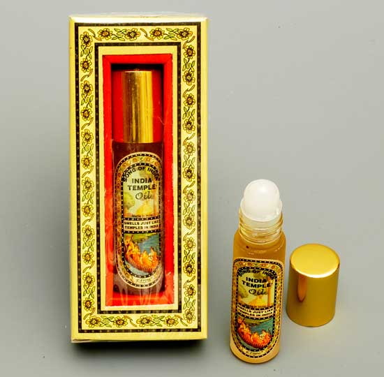 India Temple Roll on Oil Display of 12: India Temple / 8ml each
