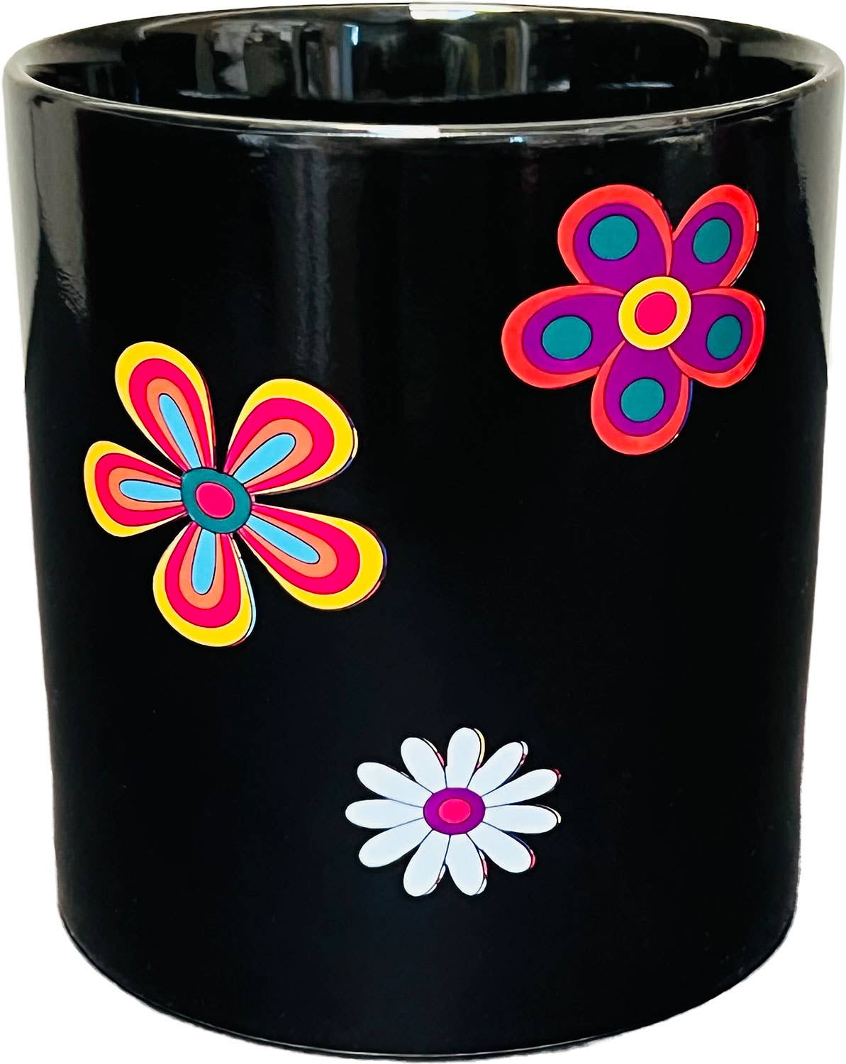 Blooming Flowers Heat Reveal Mug - Pink/Red