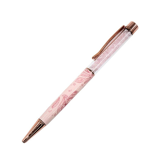 Crystal Pens - Pink Hamsa - Rose Gold