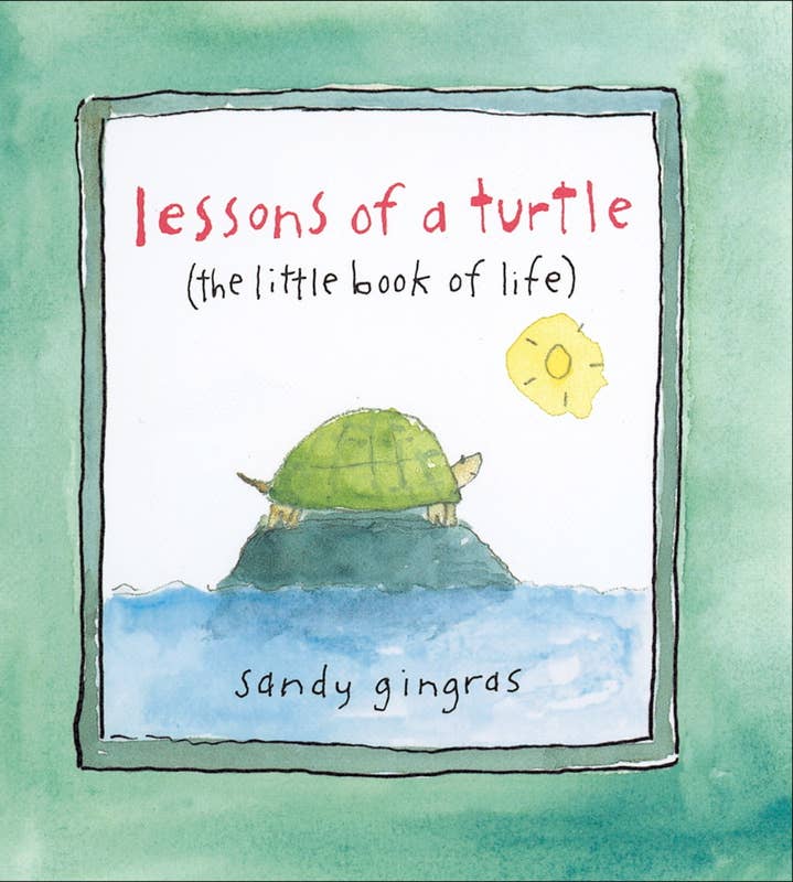 Lessons of a Turtle by Sandy  Gingras: Hardcover; 72 pages / English