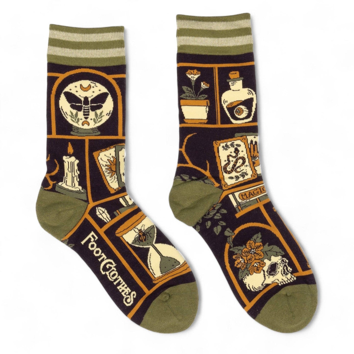 Foot Clothes - Cabinet of Curiosities Crew Socks