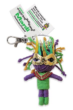 String Doll - Mardi Keychain