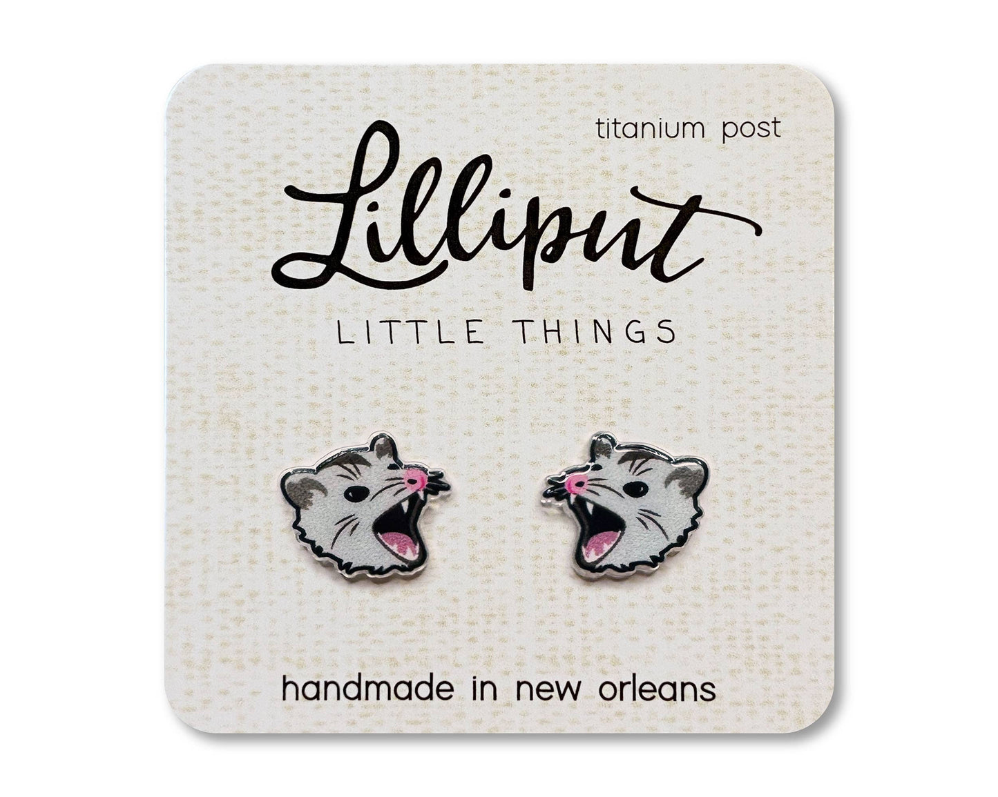 Lilliput Earrings - Possum