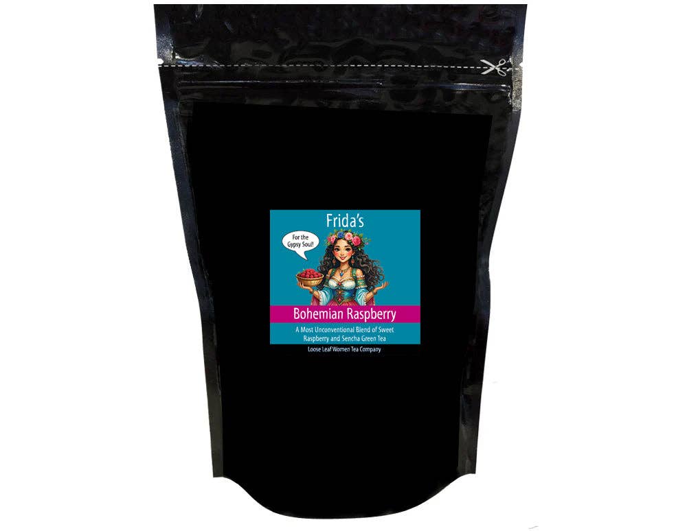 Loose Leaf Women - Frida's Bohemian Raspberry Tea: 2 oz Pouch
