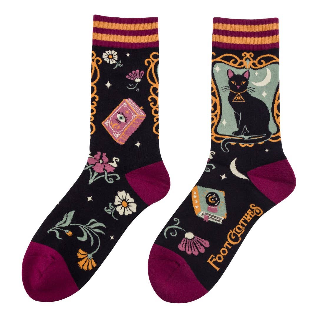 Foot Clothes - Duchess Shadowfloof's Mew World Order Crew Socks