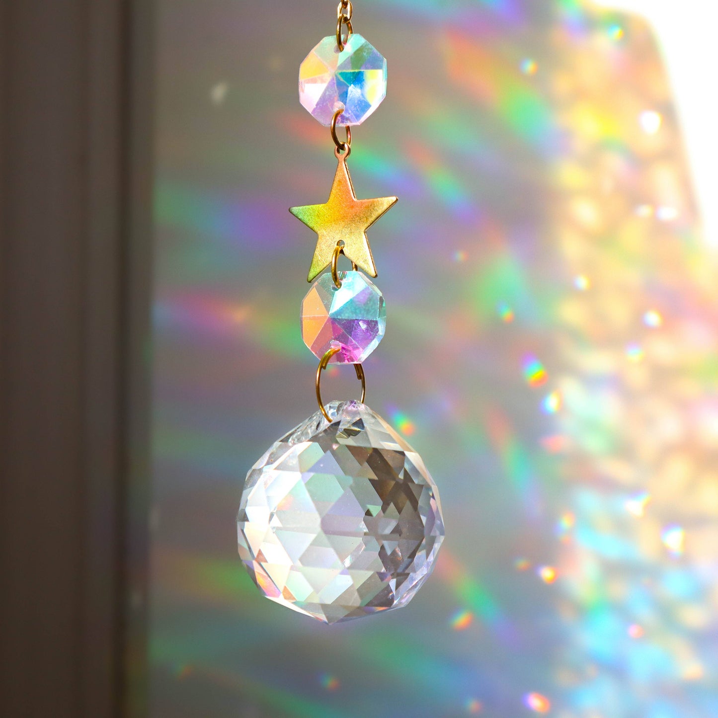 Gemstones Suncatcher: Amethyst