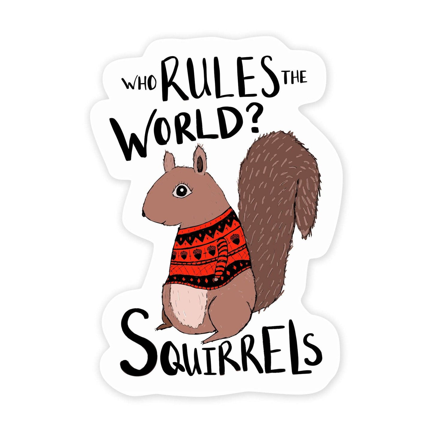 Squirrels - Mini Sticker