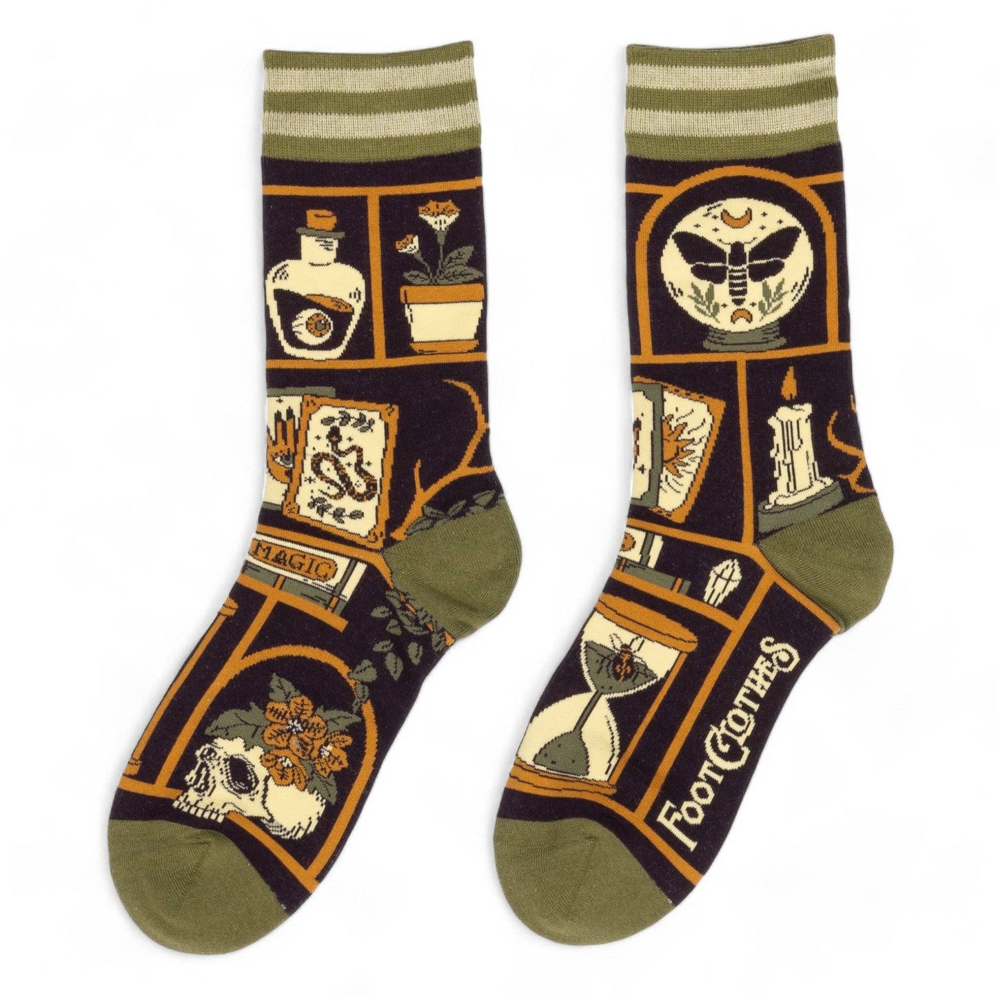 Foot Clothes - Cabinet of Curiosities Crew Socks