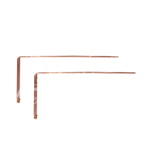 (PK 2)DOWSING ROD - COPPER (PK 2) 9.5 X 4.5"