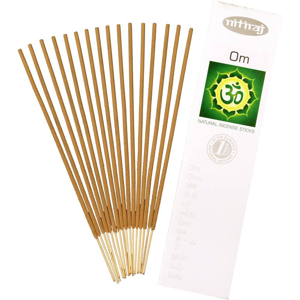 Nitiraj Incense 25 Gr - Om