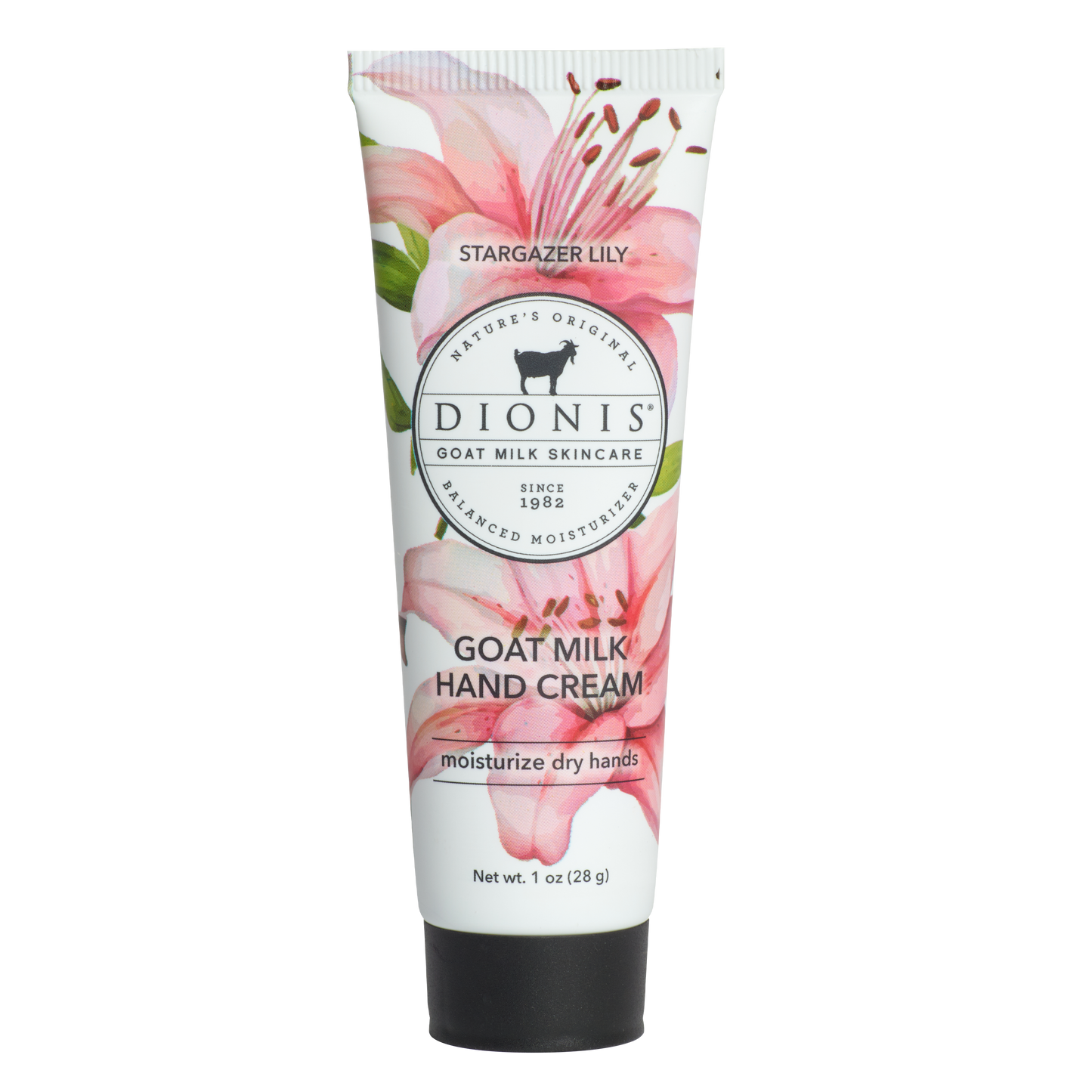 Dionis Stargazer Lily Goat Milk Hand Cream, 1oz