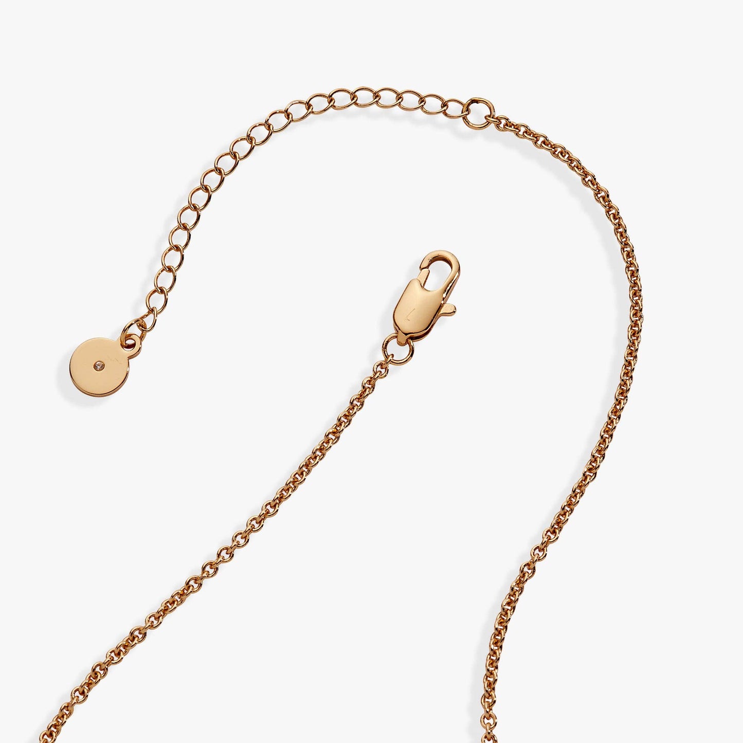 Necklace - 'Spill the Tea' Cup & Tea Bag Charm Pendant Necklace: Silver
