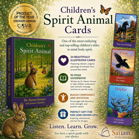 Children’s Spirit Animal Cards By Dr. Steven Farmer
