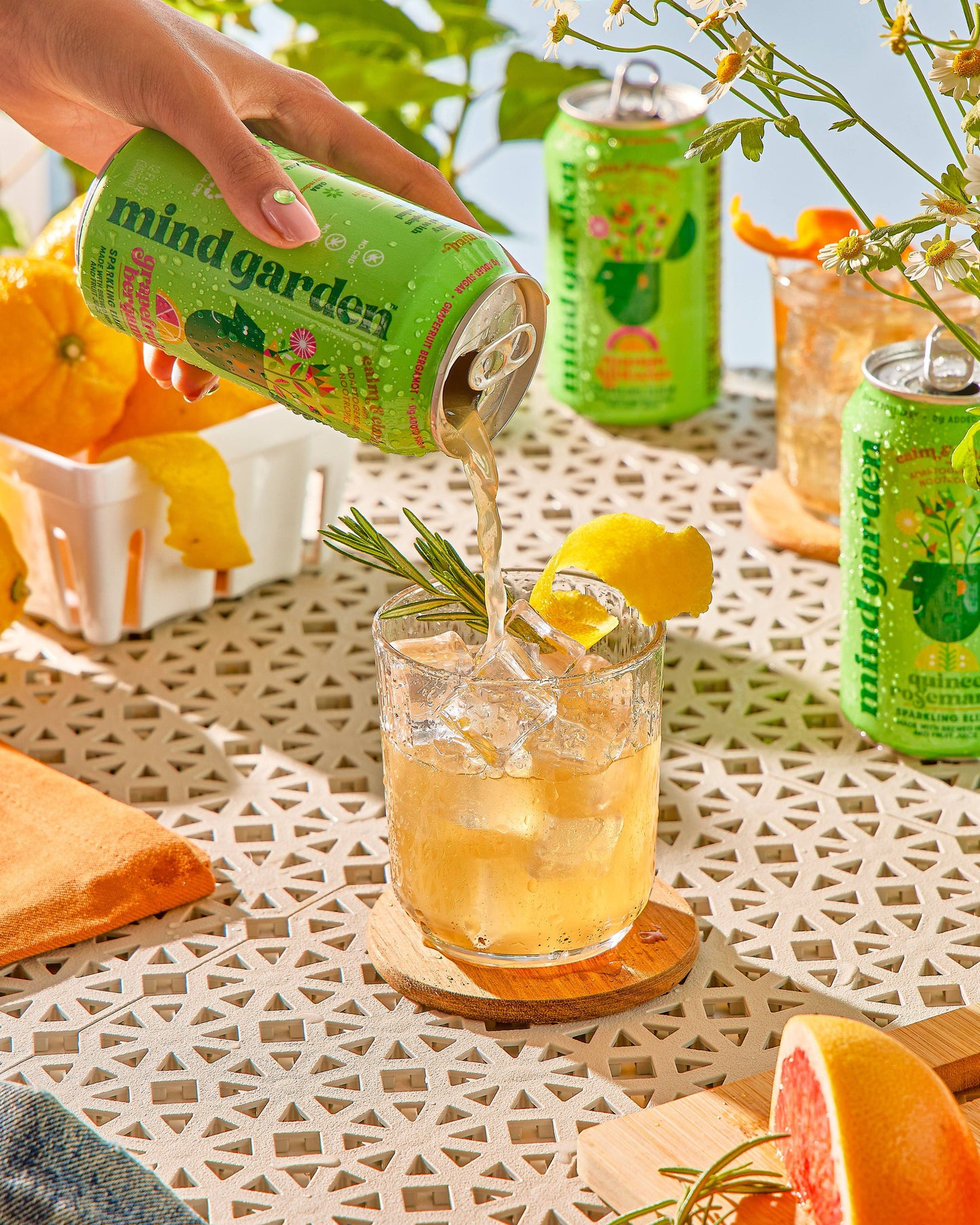 Mind Garden Adaptogen Grapefruit Bergamot Drink