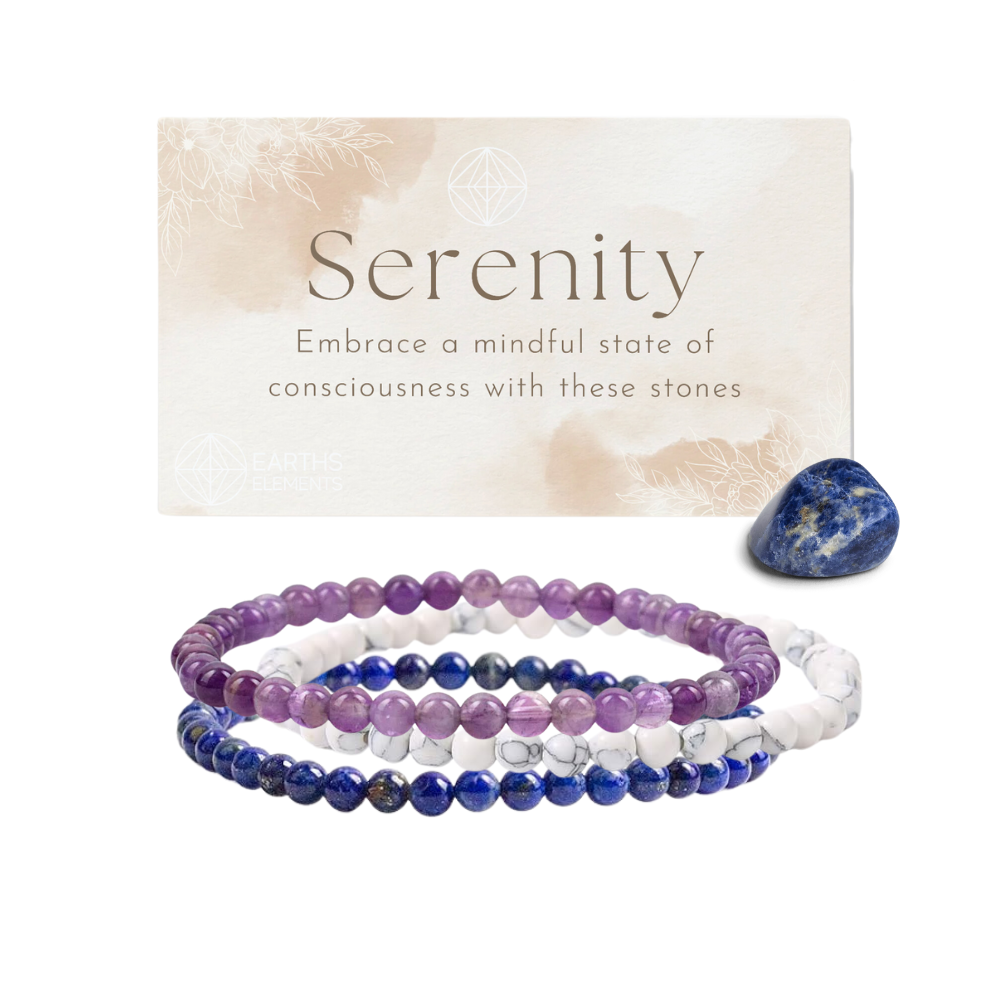 Intentions Bracelet Set - Serenity 4mm