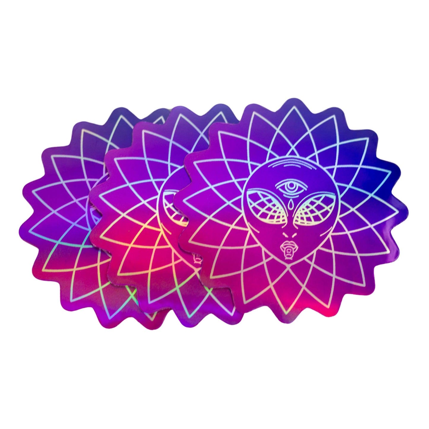 Holographic Sticker: Bee