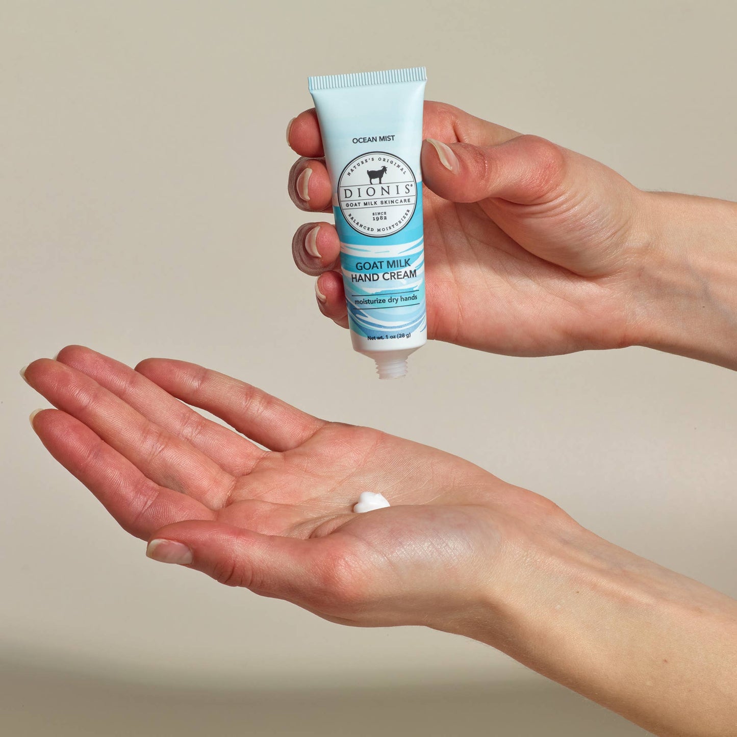 Dionis Ocean Mist Goat Milk Hand Cream, 1oz