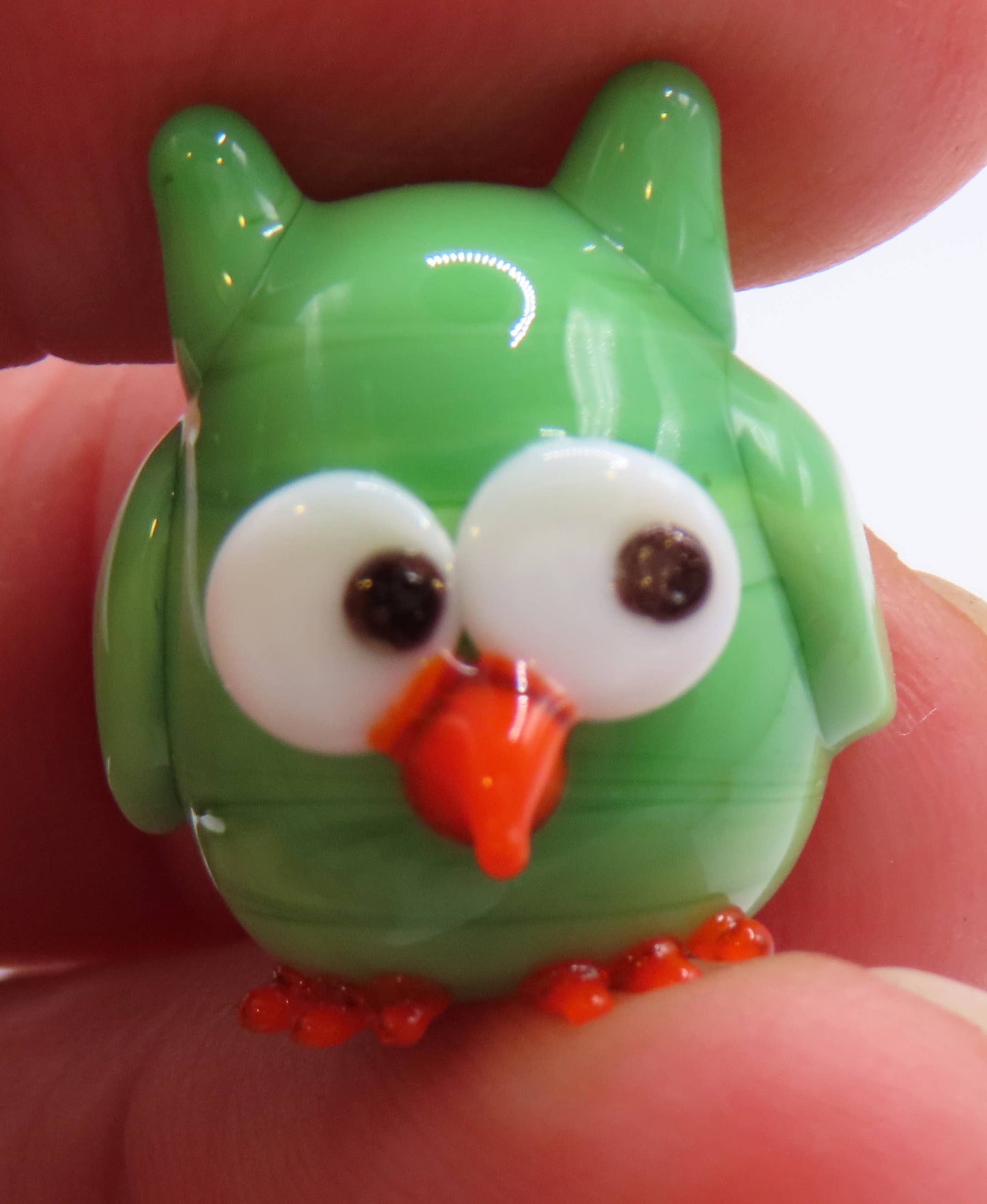 Figurine - Handblown Glass Mini Owl