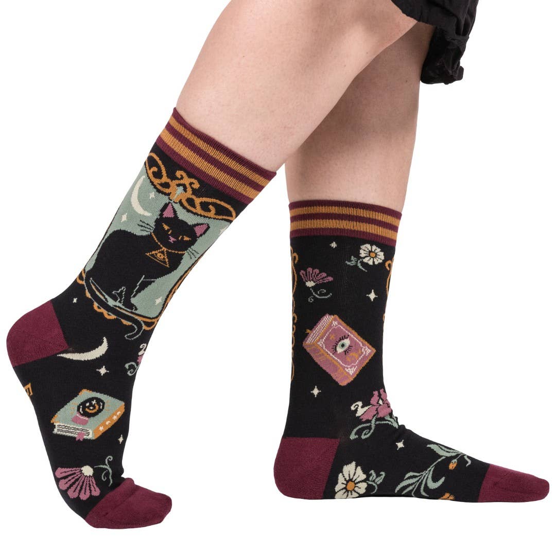 Foot Clothes - Duchess Shadowfloof's Mew World Order Crew Socks