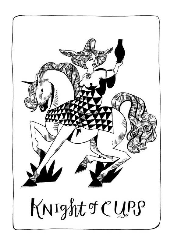 Many Queens Tarot by Lettie Jane  Rennekamp: Mixed Media; 20 pages / English