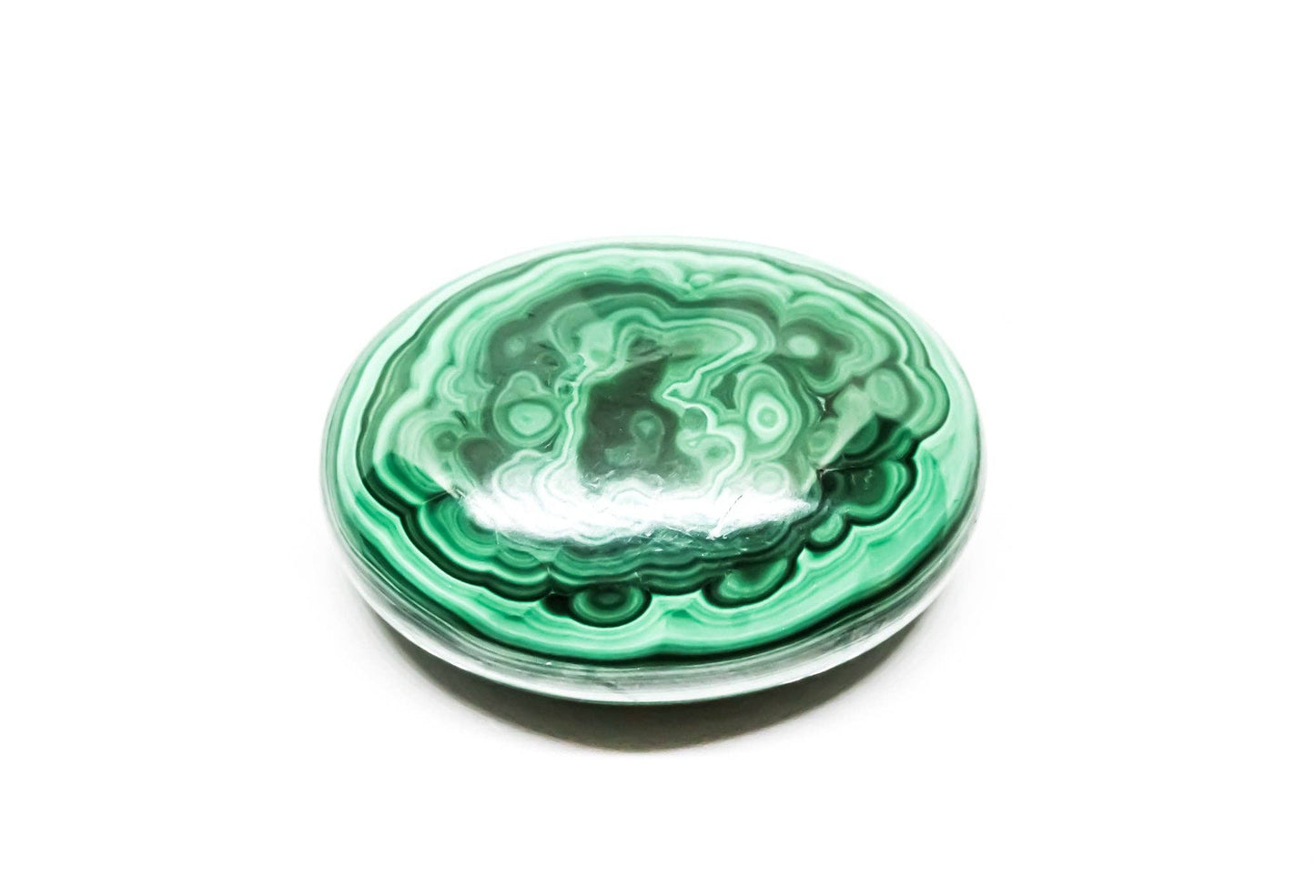 Malachite Pillows Palm Stone (Individual)